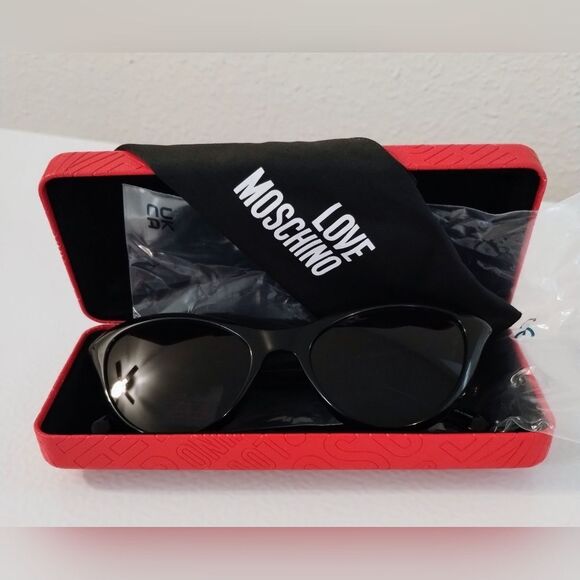 Love Moschino Black Sunglasses